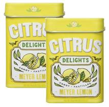 Kit 2 Bala Pastilha Big Sky Citrus DELIGHTS Meyer Lemon 30g