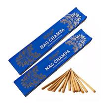 Kit 2 Balaji Nag Champa, Incenso Massala Premium, Artesanal desde 1957