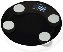 Kit 2 Balança Digital Corporal Ate 180Kg Precisão Multilaser