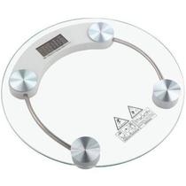 Kit 2 Balanças de Vidro Temperado Digital Redonda até 180kg