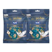 Kit 2 Balas de Gelatina Fini Harry Potter Edwiges Sabor Frutas Silvestres e Amora 70g