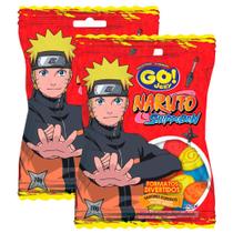 Kit 2 Balas de Gelatina Go! Jelly Naruto Shippuden Sortidas 70g