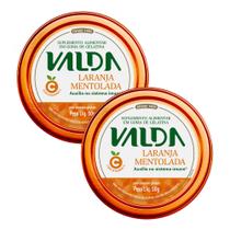 Kit 2 Balas de Gelatina Valda Vitamina C Sabor Laranja Mentolada com 50g Kit 2 Balas de Gelatina Valda Vitamina C Sabor Laranja Mentolada com 50g