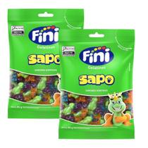 Kit 2 Balas Fini Gelatinas Sapo Sabores Sortidos 80g Kit 2 Balas Fini Gelatinas Sapo Sabores Sortidos 80g