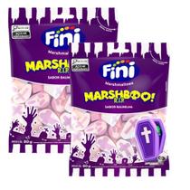 Kit 2 Balas Marshmallow Fini Marshboo R.I.P Sabor Baunilha 80g Kit 2 Balas Marshmallow Fini Marshboo R.I.P Sabor Baunilha 80g