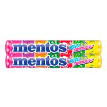 Kit 2 Balas Mentos Novo Rainbow 37,5g Kit 2 Balas Mentos Novo Rainbow 37,5g
