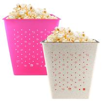 Kit 2 Balde de Pipoca 2,6L Colecao AMOR Cupido