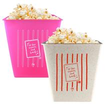 Kit 2 Balde de Pipoca 2,6L Colecao AMOR To the Moon