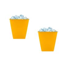 Kit 2 Balde Gelo Amarelo 2,6L Plástico Premium Kit 2 Balde Gelo Amarelo 2,6L Plástico Premium