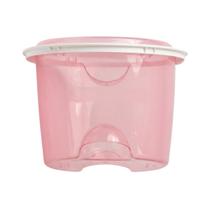 Kit 2 Balde Oval de Plástico 13,5L Multiuso Resistente para Limpeza e Organização Kit 2 Balde Oval de Plástico 13,5L Multiuso Resistente para Limpeza e Organização