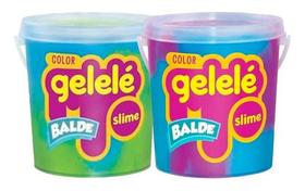 Kit 2 Balde Slime Color Gelelé 457g