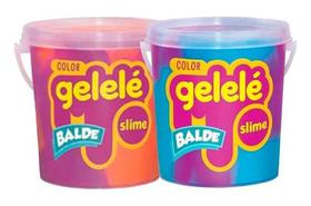 Kit 2 Balde Slime Color Gelelé 457g