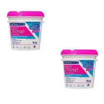 Kit 2 Baldes De Cloro Piscina 10kg Oxy Power Multiação 5 Em1 Kit 2 Baldes De Cloro Piscina 10kg Oxy Power Multiação 5 Em1