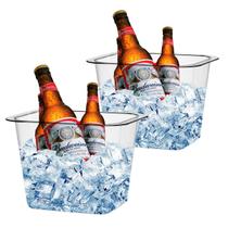 kit 2 Baldes De Gelo Grande 9,5 Litros Três Triângulos