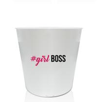 Kit 2 Baldes De Pipoca Personalizados - Girl Boss