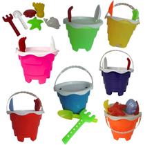 Kit 2 Baldinhos Brinquedo Com Acessórios Sortidos Infantil Kit 2 Baldinhos Brinquedo Com Acessórios Sortidos Infantil