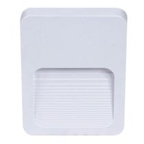 Kit 2 Balizador Fit 2W 3000K Bivolt IP65 Branco em ABS Kit 2 Balizador Fit 2W 3000K Bivolt IP65 Branco em ABS