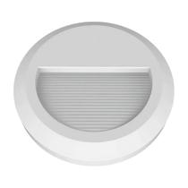 Kit 2 Balizador Ip65 Led 2w Parede Escada Com lâmpada 4x2 Moon Cor Da Luz 6500k Branco Frio