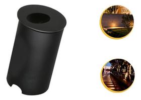 Kit 2 Balizador Led 2w 3000k Bco Ou Pto Escada / Parede