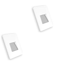 Kit 2 Balizadores LED Effect 2W 2700K IP65 Branco Deluxe
