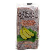 Kit 2 Bananada com Açúcar 500g cada Total 1 kg Doces Rezenda