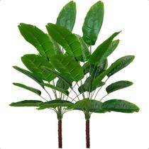 Kit 2 Bananeira Artificial Planta Tropical Sem Vaso Decoração