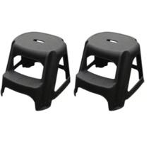 Kit 2 Bancos Escada Plástico Com 2 Degraus