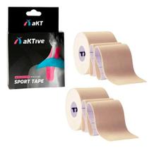 Kit 2 Bandagem AKTIVE BEGE - 5cm Kit 2 Bandagem AKTIVE BEGE - 5cm