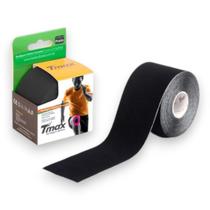 Kit 2 Bandagens Elástica Funcional TMAX Preto 5cmX5mt