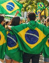 Kit 2 Bandeiras Brasil Body Flag Capa Torcedor 150x90cm Poliéster Copa