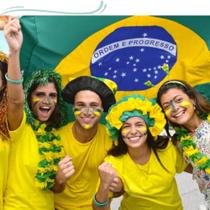 Kit 2 Bandeiras Do Brasil 1,50x0,90mt Poliéster