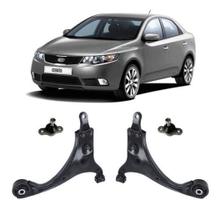 Kit 2 Bandeja Suspensão Dianteira Kia Cerato 2010 2012 2013