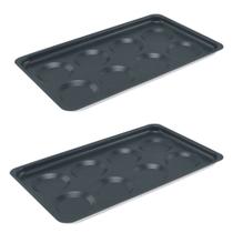 Kit 2 Bandejas 8 Cavidades Para Ovos Forno Combinado GN