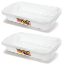 Kit 2 Bandejas Organizadoras Multiuso 3 Litros Em Plástico