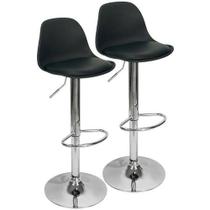 Kit 2 Banqueta Cozinha Bar Bancada July Luisa Eames Alta Preta Kit 2 Banqueta Cozinha Bar Bancada July Luisa Eames Alta Preta