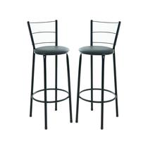 Kit 2 banquetas banco alta balcão cozinha arame - ESPAÇO JUNCO