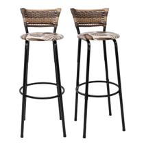 kit 2 Banquetas Cadeiras Bancos 80cm Balcão Ilha Bar Bancada Cozinha Gourmet Área de Lazer Itagold kit 2 Banquetas Cadeiras Bancos 80cm Balcão Ilha Bar Bancada Cozinha Gourmet Área de Lazer Itagold