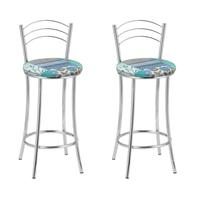 Kit 2 Banquetas Cromadas BC26-B D410