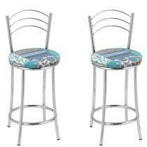 KIT 2 Banquetas Cromadas Bc26-c - D410 KIT 2 Banquetas Cromadas Bc26-c - D410