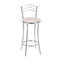 Kit 2 Banquetas Cromadas Bc26b Assento Espuma D15 Kit 2 Banquetas Cromadas Bc26b Assento Espuma D15