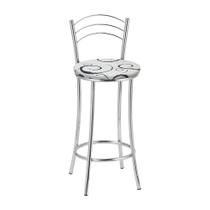 Kit 2 Banquetas Cromadas Bc26b Assento Espuma D15 Kit 2 Banquetas Cromadas Bc26b Assento Espuma D15