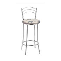 Kit 2 Banquetas Cromadas BC26B de Metal e Assento Espuma D15 Treparoni Kit 2 Banquetas Cromadas BC26B de Metal e Assento Espuma D15 Treparoni