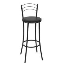 Kit 2 Banquetas Fixas BP26A de Metal e Assento Espuma D15 Treparoni