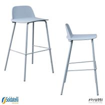 Kit 2 Banquetas Hana PP Várias Cores - Rivatti