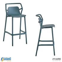 Kit 2 Banquetas Outdoor Enjoy UV Empilhável Várias Cores - Rivatti