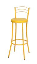 Kit 2 Banquetas Pintadas BP26-A A105 Amarelo Tre Paroni