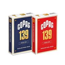 Kit 2 Baralhos Copag 139 - 2 Unidades Naipe Convencional (Vermelho + Azul) Copag - 91011