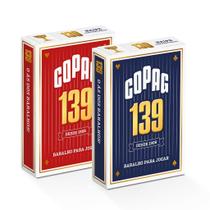 Kit 2 Baralhos Copag 139 Tradicional Az/Vm C/ 55 Cartas Cada Kit 2 Baralhos Copag 139 Tradicional Az/Vm C/ 55 Cartas Cada