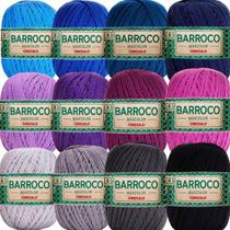 Kit 2 Barbante Barroco Maxcolor 6 200g