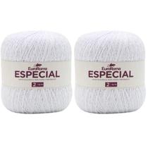 Kit 2 Barbante EuroRoma Especial 500g 1700M Fio n 2 Crochê